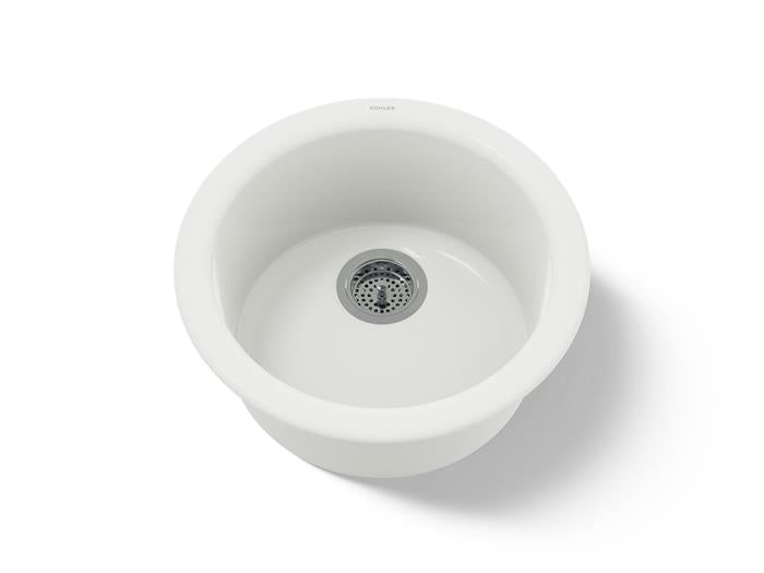 Kohler - Porto Fino 18-1/2 Inch Top-/Undermount Single-Bowl Bar Sink