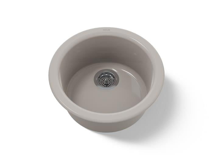 Kohler - Porto Fino 18-1/2 Inch Top-/Undermount Single-Bowl Bar Sink