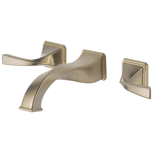 Brizo - Virage Two-Handle Wall Mount Lavatory Faucet 1.5 GPM