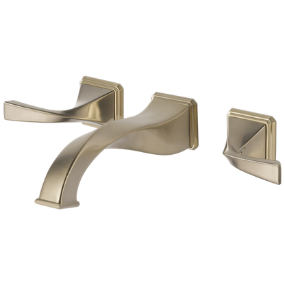 Brizo - Virage Two-Handle Wall Mount Lavatory Faucet 1.5 GPM