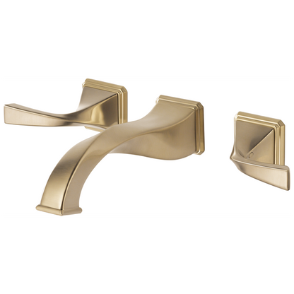 Brizo - Virage Two-Handle Wall Mount Lavatory Faucet 1.5 GPM
