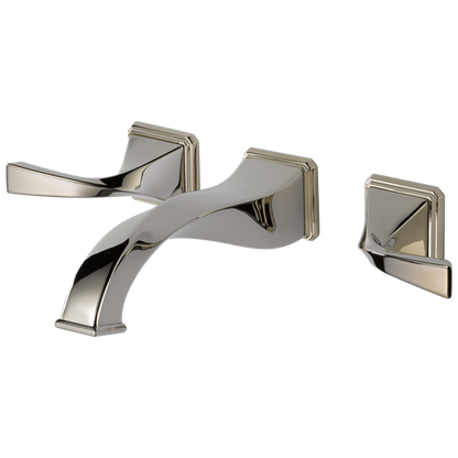 Brizo - Virage Two-Handle Wall Mount Lavatory Faucet 1.5 GPM