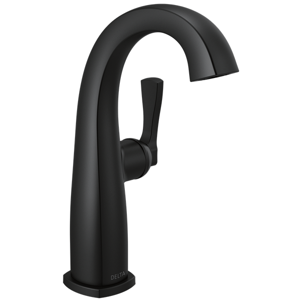 Delta - Stryke Single Handle Mid-Height Bathroom Faucet