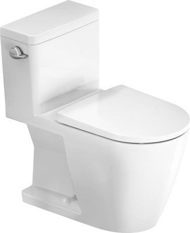 Duravit - D-Neo One-Piece Toilet Kit White, Left Lever