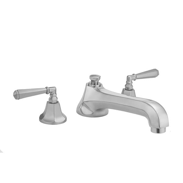 Jaclo - Astor Roman Tub Set with Low Spout and Hex Lever Handles