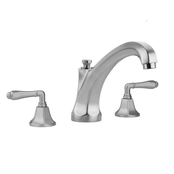 Jaclo - Astor Roman Tub Set with High Spout and Smooth Lever Handles
