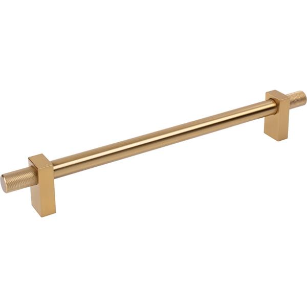 Jeffrey Alexander - Larkin Knurled Ends 12 Inch Center-to-Center Appliance Pull