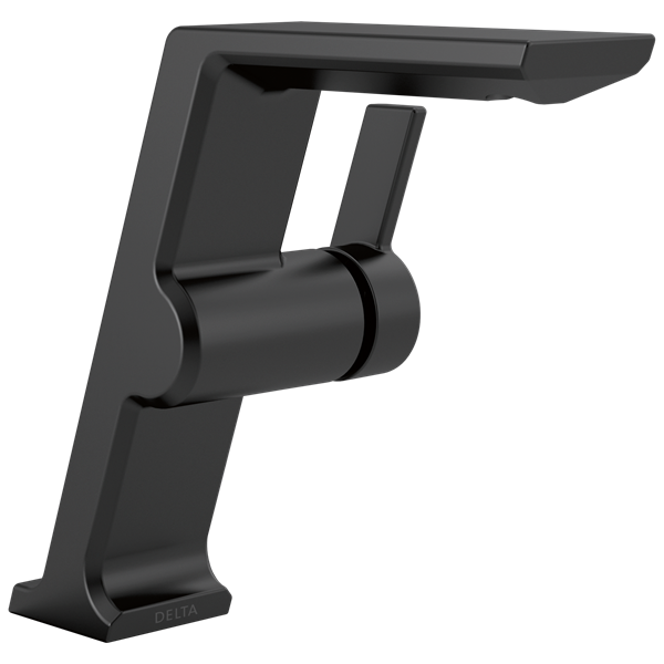 Delta - Pivotal Single Handle Mid-Height Vessel Bathroom Faucet