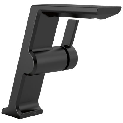Delta - Pivotal Single Handle Mid-Height Vessel Bathroom Faucet