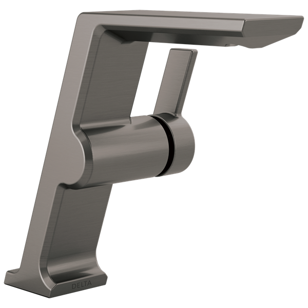Delta - Pivotal Single Handle Mid-Height Vessel Bathroom Faucet