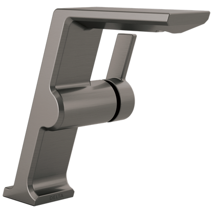 Delta - Pivotal Single Handle Mid-Height Vessel Bathroom Faucet