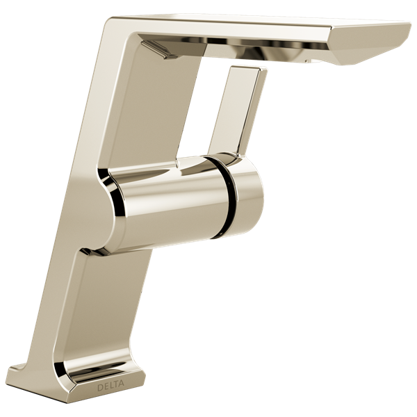 Delta - Pivotal Single Handle Mid-Height Vessel Bathroom Faucet
