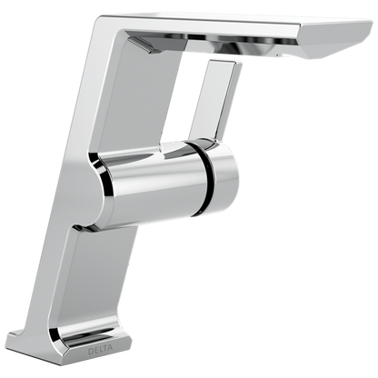 Delta - Pivotal Single Handle Mid-Height Vessel Bathroom Faucet