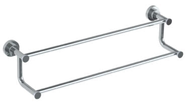 Watermark - Rainey 24 Inch Wall Mounted Double Towel Bar