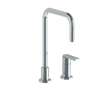 Watermark -Rainey Deck Mounted 2 Hole Square Top Kitchen Faucet