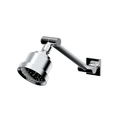 Santec - Multifunction Cylindrical Showerhead With Adjustable Arm And Flange