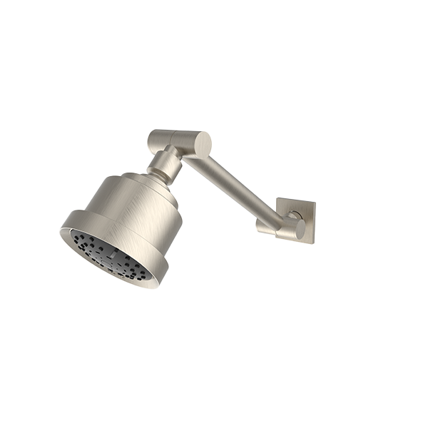 Santec - Multifunction Cylindrical Showerhead With Adjustable Arm And Flange