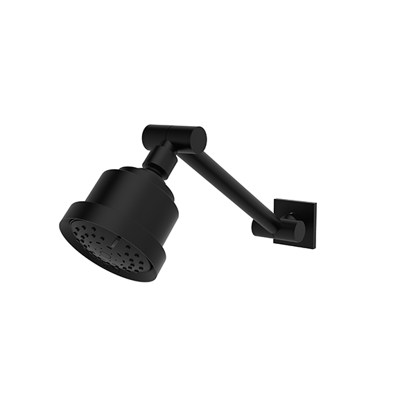 Santec - Multifunction Cylindrical Showerhead With Adjustable Arm And Flange