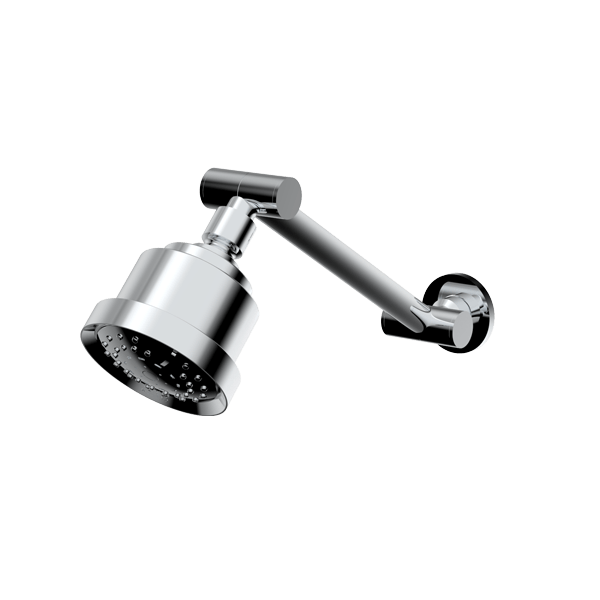 Santec - Multifunction Cylindrical Showerhead With Adjustable Arm And Flange