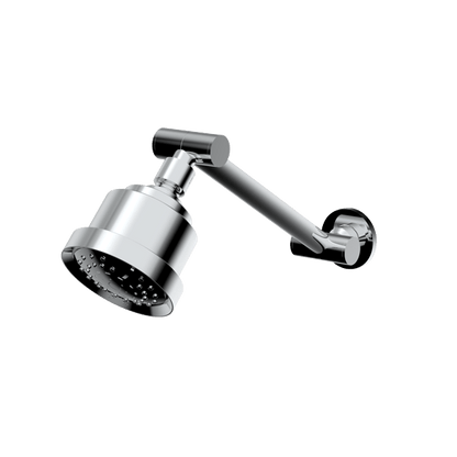 Santec - Multifunction Cylindrical Showerhead With Adjustable Arm And Flange