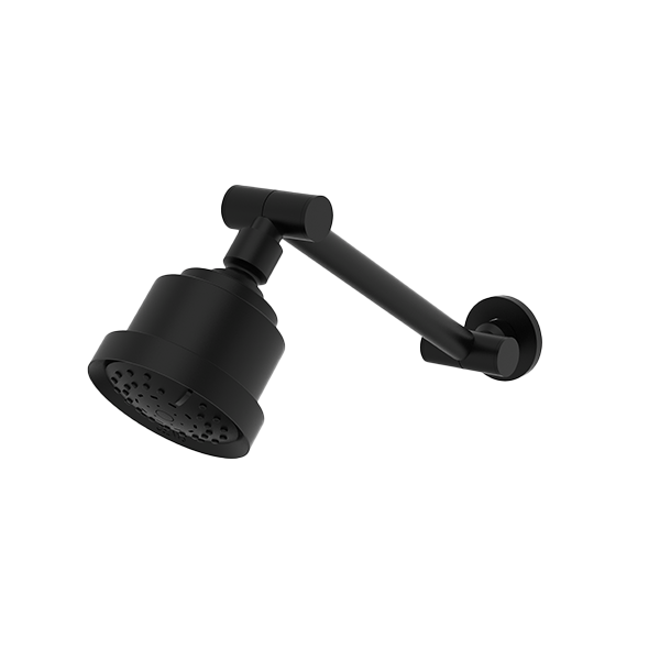 Santec - Multifunction Cylindrical Showerhead With Adjustable Arm And Flange