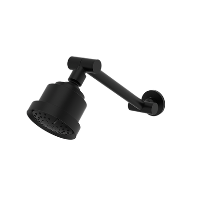 Santec - Multifunction Cylindrical Showerhead With Adjustable Arm And Flange