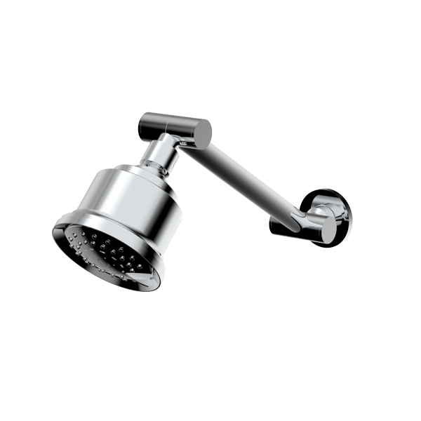 Santec - Multifunction Cylindrical Showerhead With Adjustable Arm And Flange