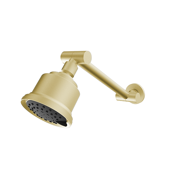 Santec - Multifunction Cylindrical Showerhead With Adjustable Arm And Flange