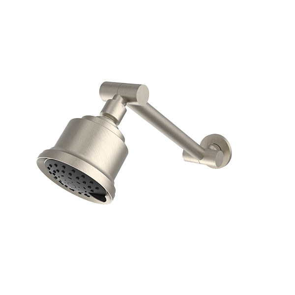 Santec - Multifunction Cylindrical Showerhead With Adjustable Arm And Flange