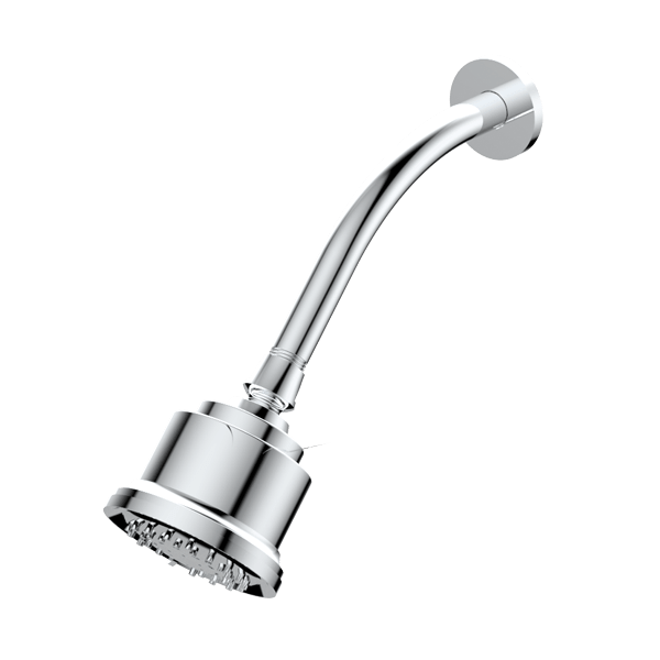 Santec - Multifunction Cylindrical Showerhead With Arm And Flange