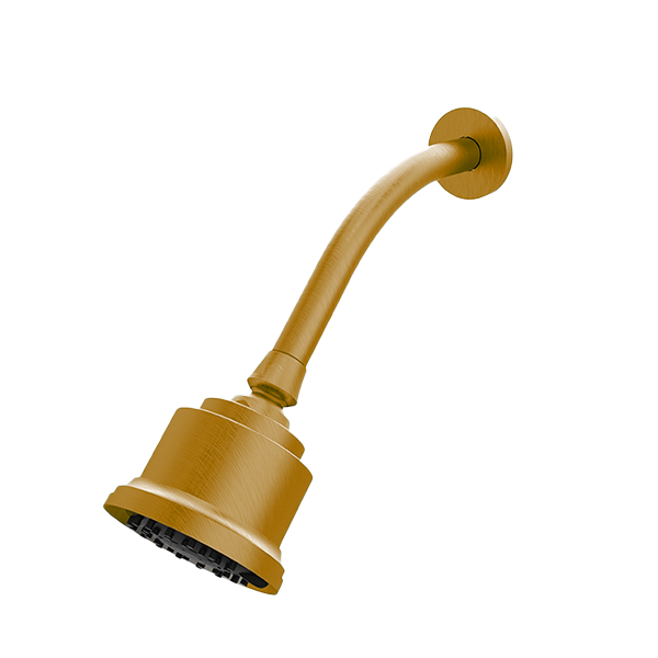 Santec - Multifunction Cylindrical Showerhead With Arm And Flange