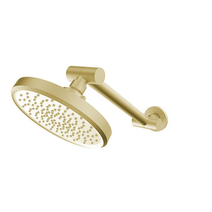 Santec - 6 Inch Single Function Showerhead With Adjustable Arm And Flange
