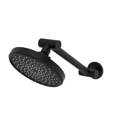 Santec - 6 Inch Single Function Showerhead With Adjustable Arm And Flange