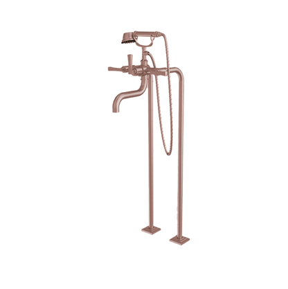 Santec - Edo Floor Mount Tub Filler With Hand Shower