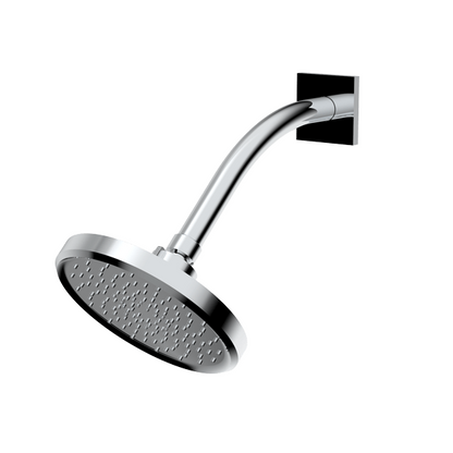 Santec - 6 Inch Single Function Showerhead With Arm And Flange