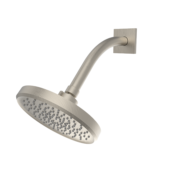 Santec - 6 Inch Single Function Showerhead With Arm And Flange