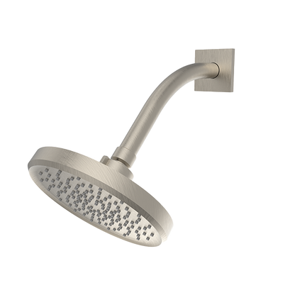 Santec - 6 Inch Single Function Showerhead With Arm And Flange