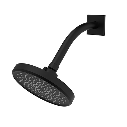 Santec - 6 Inch Single Function Showerhead With Arm And Flange