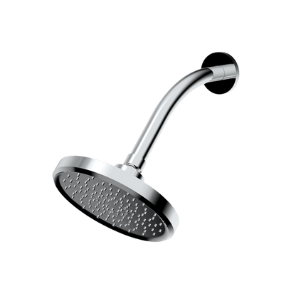 Santec - 6 Inch Single Function Showerhead With Arm And Flange