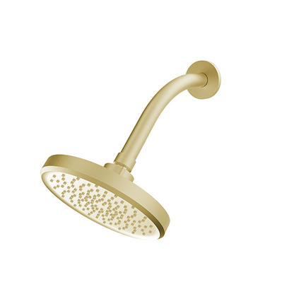 Santec - 6 Inch Single Function Showerhead With Arm And Flange