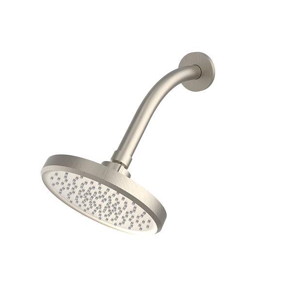Santec - 6 Inch Single Function Showerhead With Arm And Flange