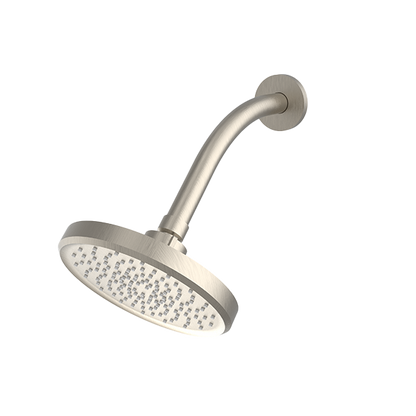 Santec - 6 Inch Single Function Showerhead With Arm And Flange