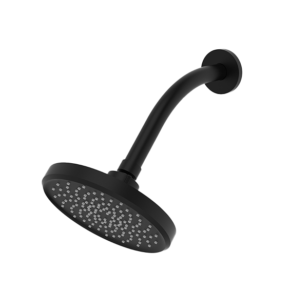 Santec - 6 Inch Single Function Showerhead With Arm And Flange