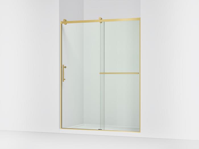 Kohler - Rely 3/8 Shower Door 77X60 Hdl/Tb,Sn