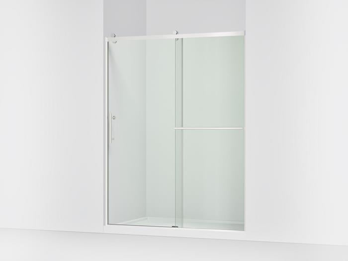 Kohler - Rely 3/8 Shower Door 77X60 Hdl/Tb,Sn