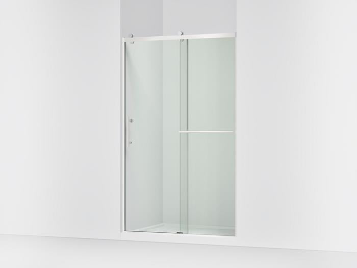Kohler - Rely 3/8 Shower Door 77X48 Hdl/Tb,Sn