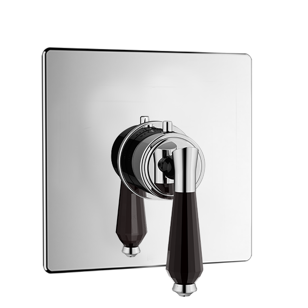 Santec - Edo Crystal Trim - 3/4 Inch Thermostic Control – PlumbTile