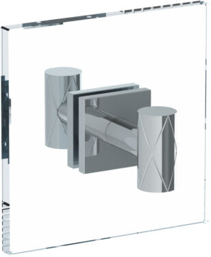 Watermark - Lily double shower door knob/ glass mount hook