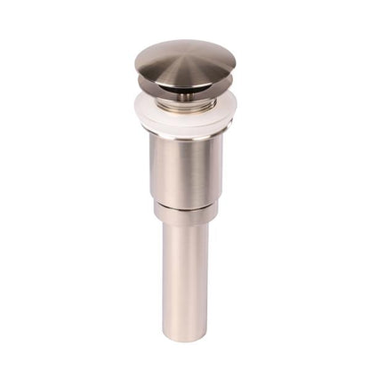 Lacava - Grid Drain For European Lavatories, With Dome Cover, No Overflow Holes. Diam: 2 3/4”