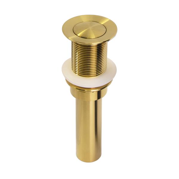 Lacava - Click-Clack Drain For European Sinks, No Overflow Holes, Suitable For S. Steel And Concrete Sinks. Diam: 2 1/2”